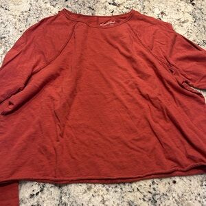 Universal Thread Terracotta Long Sleeve Top